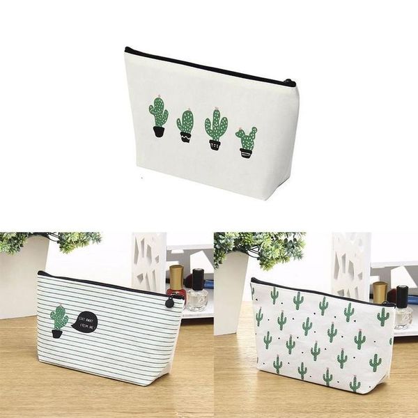 

2019 multifunctional cactus pattern women travel household cosmetic bag toilet tasje storage bag organizer reise kosmetik tasche