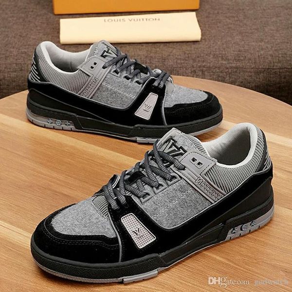 

new arrival trainer sneaker men 's shoes zapatos de hombre comfortable footwears plus size low fashion classic skateboarding casua