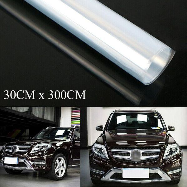 

durable car cover clear transparent paint protection vinyl film wrap scratch shield 300*30cm auto external accessories