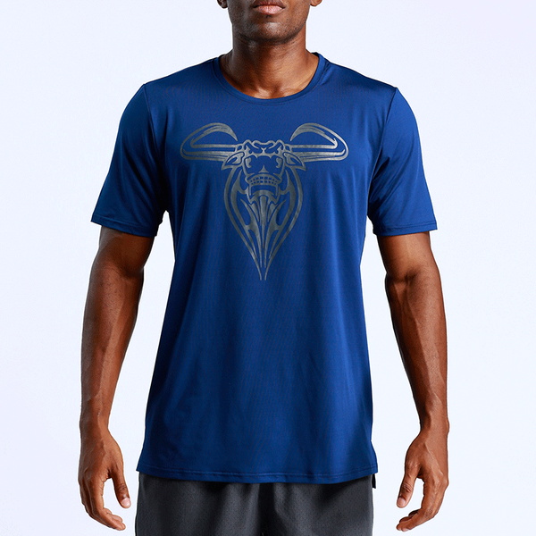 

men t shirts summer sports running tees mens clothing short sleeve casual o neck quick drying fitness tshirt sportwear, Black;blue