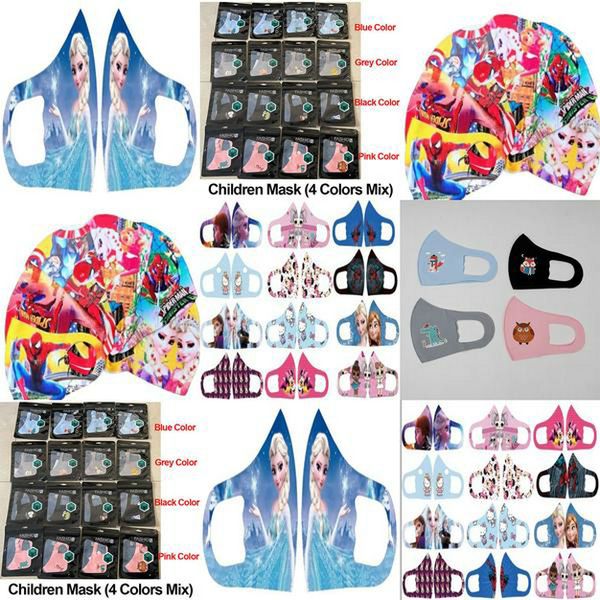 

cartoon face mask mascarilla cartoon character mask nose face mouth protection dhl individual package cartoon face rvvjg xhhair
