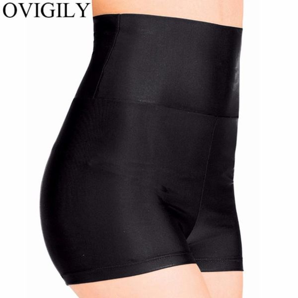 

ovigily women skinny shorts high waist spandex jazz ballet dance shorts girls lycra black stretchy for stage performance, White;black