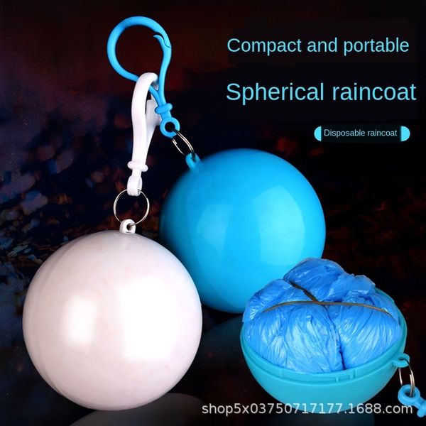 

портативные открытая аварийное пончо одноразового портативный открытый плаща унисекса дрейфующей сферический пластиковый pe взрослого дождев, Red;brown