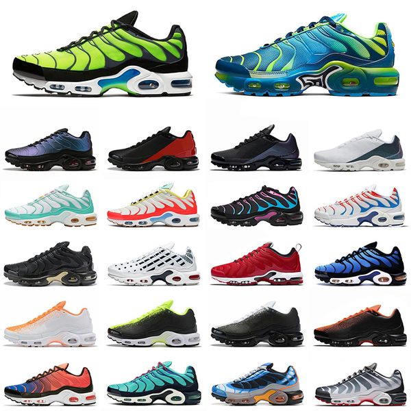 

tn plus scream green outdoor mens running shoes hyper blue throwback future mens chaussures trainer zapato sports sneakers 36-45