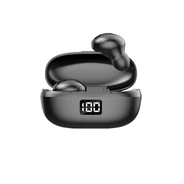 

Bluetooth Wireless Headphones V5.0 Portable Mini In-Ear Binaural Headset Touch Control HiFi Stereo Earphones with Digital Power 2 Colors