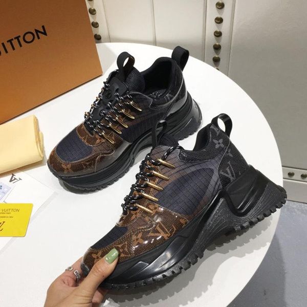 

003 designer luxury women's casual fashion shoes, women's outdoor casual shoes, leather material, original box, Black
