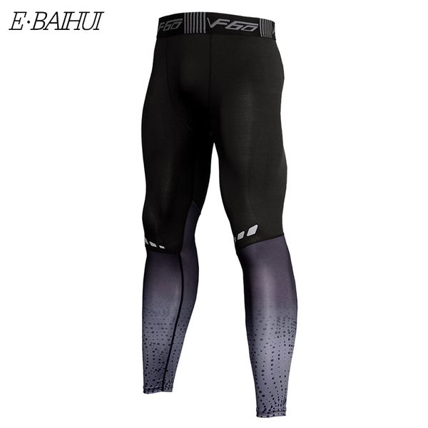

e-baihui sports pants men's and women's tight yoga pants fitness jogging riding quick-drying s-3xl, Black