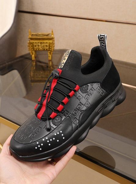 

2020u limited edition medusa casual sneakers high-end comfortable breathable individual joker running men's shoes, size: 38-45, Black