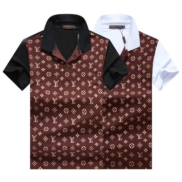 

new summer polos fashion embroidery mens polo shirts t shirt men women high street casual tee 6633, Gray