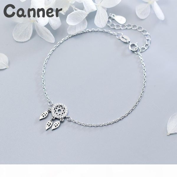 

925 sterling silver bracelet femme cute feather bracelets crystal cubic zircon bracelets leaf bracelets for women jewelry gift 4, Golden;silver