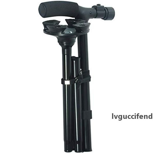 

travel walking canes men women canes led light cane cushion handle for elderly adjustable foldingseniors disabled adjustable folding