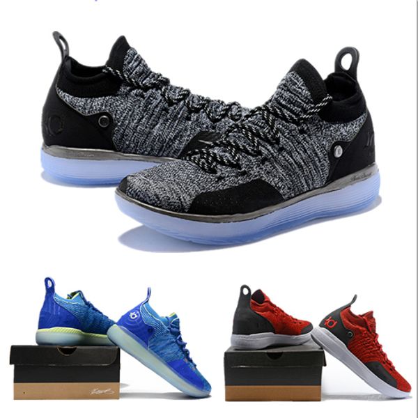 

2020 обувь new kd xi 11 ep oreo синий спорт баскетбол для top qaulitys mens дюрант 11s тренеров кроссовки сша 40-46