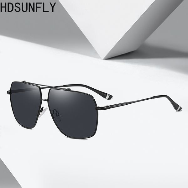 

sunglasses men's polarized metal spring leg oversized men driving sun glasses 2021 brand rays designer, White;black
