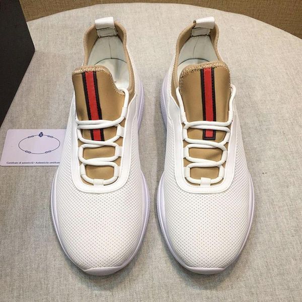 

comfortable mesh and neoprene sneakers men 's shoes soft footwears outdoor walking shoes lightweight men shoes chaussures pour hommes, Black