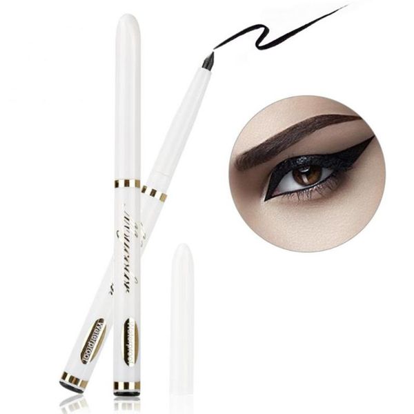 

1pcs black waterproof eyeliner pencil pole sweat-proof long-lasting liquid eye liner pen pencil make up tool lady beauty makeup