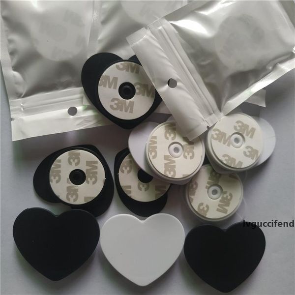 

heart cellphone holder for smart phone deskstand sockets with real 3m glue grip360 degree finger holder stand