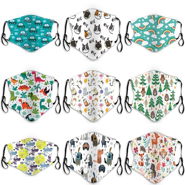 

anti-dust leopard masks camouflage wind face mouth mask washable breathable outdoor cyling bicycle protective mask party masks#903