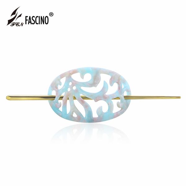 

2020 new design acetate vintage hollow flower hair stick elegant hair accessories for women girls gift hairwear tiara (cy860018, Golden;silver