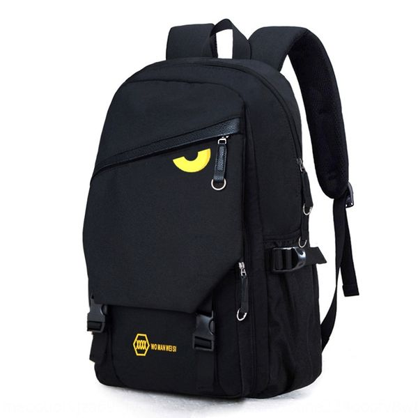 

men's shoulder backpack bag korean style men's backpack creative new chest bag charging dual interface, White