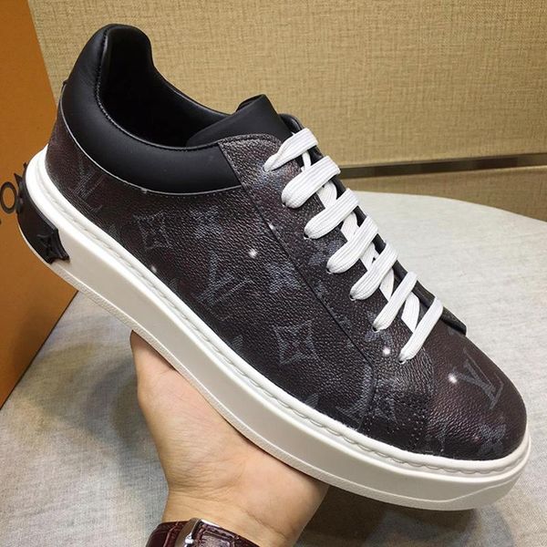 

новые 2020 повседневная обувь для мужчин chaussures pour hommes time out тапки мужская обувь мода rubber подошвы с оригинальным box zapatos