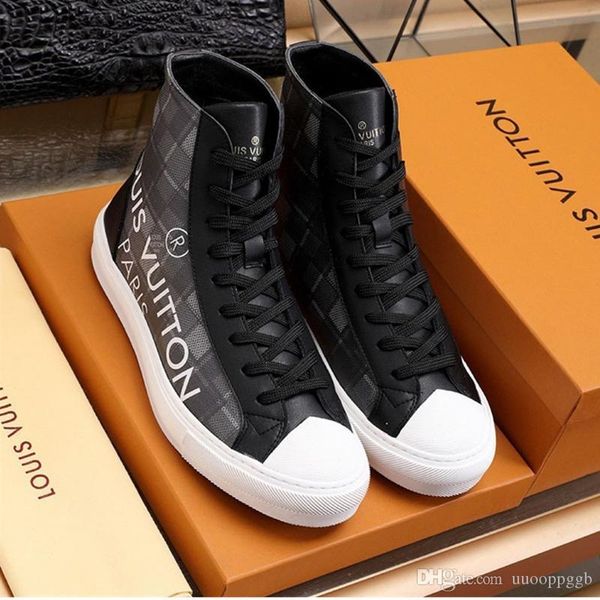 

2020eu new official website synchronization luxury men's casual fashion shoes, outdoor travel sports shoes, fast delivery original box, Black