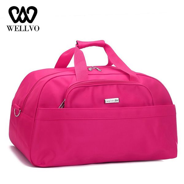 

women travel bag waterproof duffle hand fitness shoulder bag female overnight bags multifunctional big traveling bolsas xa796wb