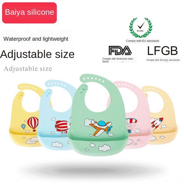 

exebo ultra-soft light baby stereo wash-waterproof silicone ultra-soft light pocket baby stereo wash-silicone bib bib waterproof