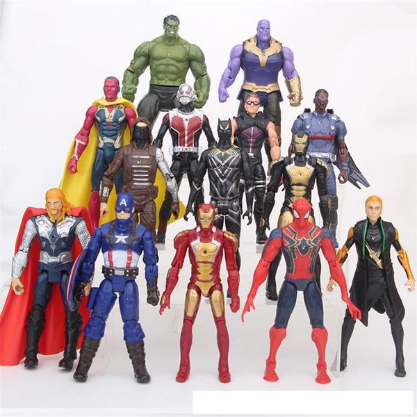 

marvel мститель фигурку игрушки super hero модель doll росомаха тор капитан америка железный человек модель игрушка подарок