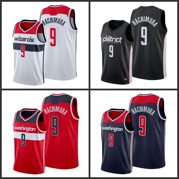 

washington wizards rui hachimura men city basketball jersey, Black