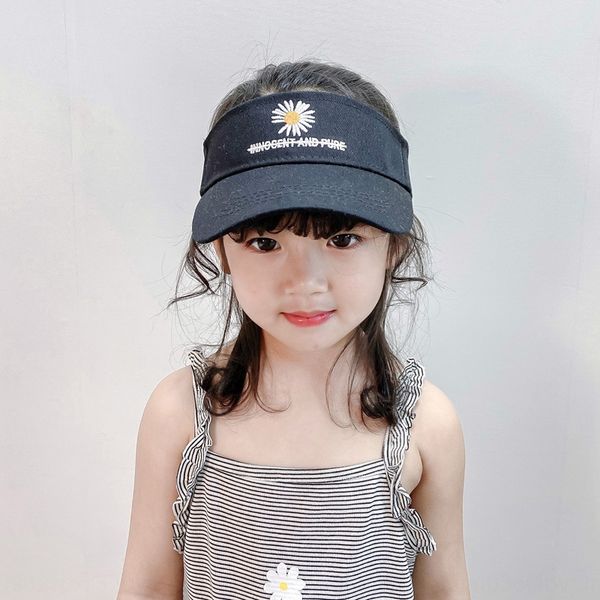 

men's sun sun daisy girl's sunscreen sunscreen hat baby baby cap empty hat children's baseball cap summer tide, Blue;gray