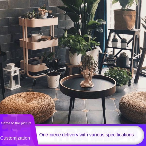 

japanese straw plaited futon rattan plaited thickened round seat pier meditation cushion cushion meditation mat tatami mat