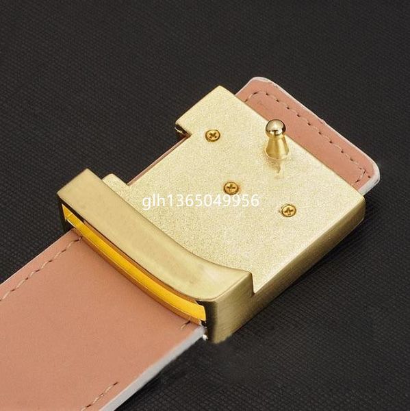 

модные ремни женщин пояса мужские ремни кожаные черные пояса женщин змейки большой золотой пряжки мужчины классический повседневный pearl по, Black;brown