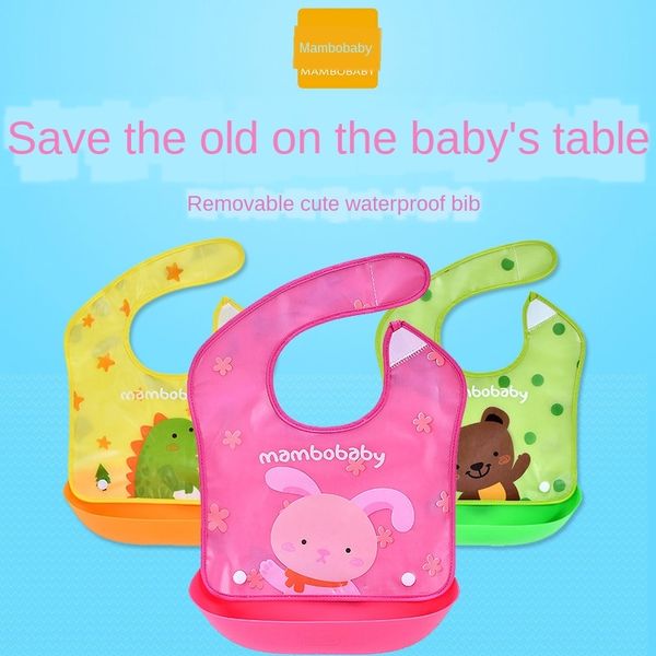 

menbao children waterproof baby eating menbao supplies children's supplies bib baby saliva bib maternal and infant products
