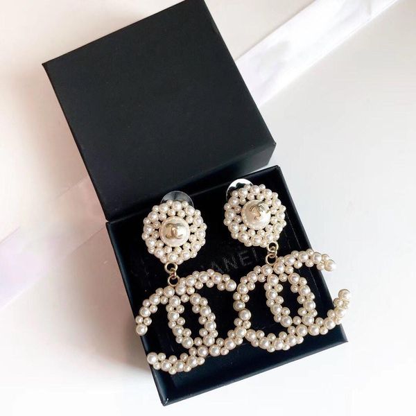 

rice pearl pearl stud earrings brass material with s925 sterling silver needle earrings for woman earrings, Golden