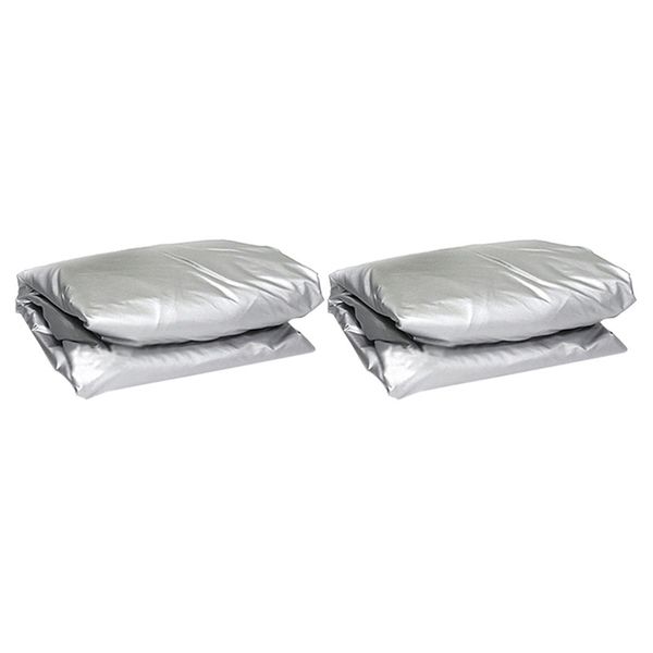 

2x universal car cover sun-proof dust-proof protective full coverage cover m