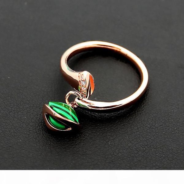 

titanium steel designer jewelry b letter black red agate skirt ring white shell fan-shaped women's ring, Silver