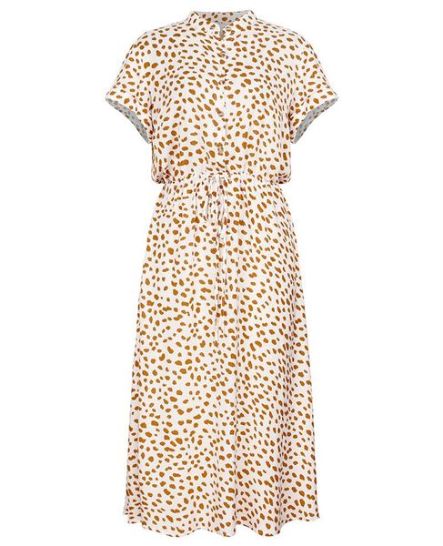 

ladies bohemian leopard print shirt women casual midi holiday summer female a-line loose beach vestidos kg-384, Black;gray