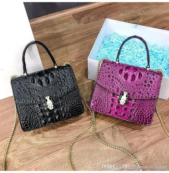 

высокое качество крокодил бренда кожа моды роскошь дизайнер роскошные сумки кошельки кроссбоди сумка сумки на ремне сумки