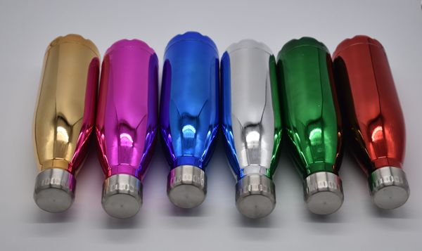 

40pse creative stainless vacuum cup cola cola bottle steel vacuum insulation cup electroplated coke bottle men's and women's gift