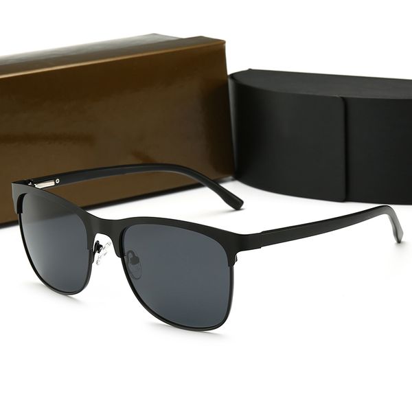 

2020 new men's fashion polarized sunglasses outdoor driving sunglasses, White;black