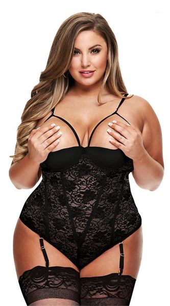 

women designer underwear plus size women sets alluring black lace low cut backless pyjamas sexy, Black;white