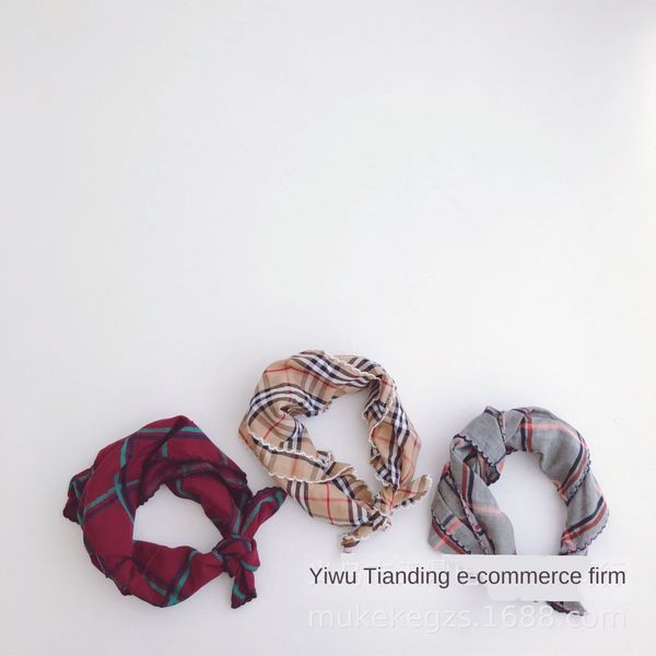 

fewi2 tianding интернета лицо полотенце полотенце для лица квадратного scarfpopular стиль с кружевом напечатан пледом детской небольшой квад, Red;brown