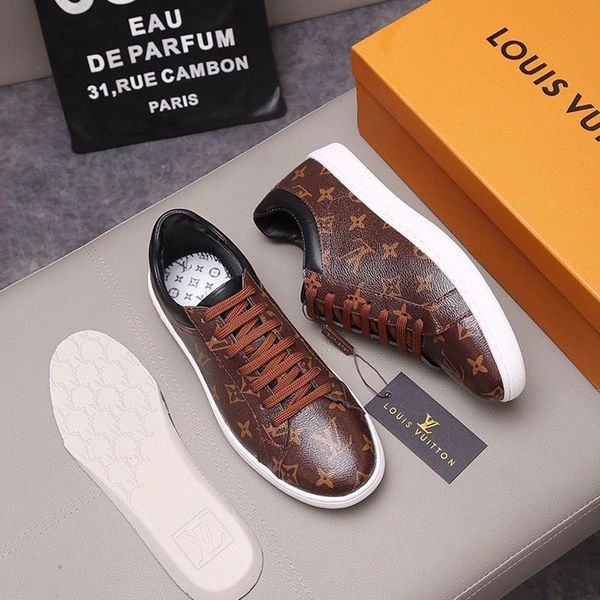 

new fashion mens shoes luxembourg sneaker chaussures pour hommes leather men shoes fashion design zapatos para hombre luxury design fast shi, Black