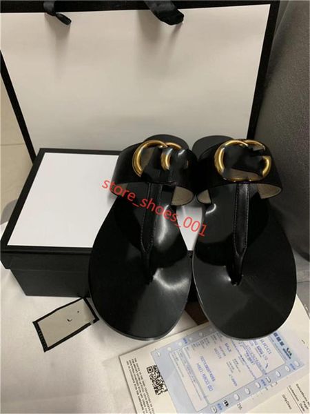 

designer fashion men's and women's flip-flops, high-quality women's slippers sandals, 2020 hococal, Black