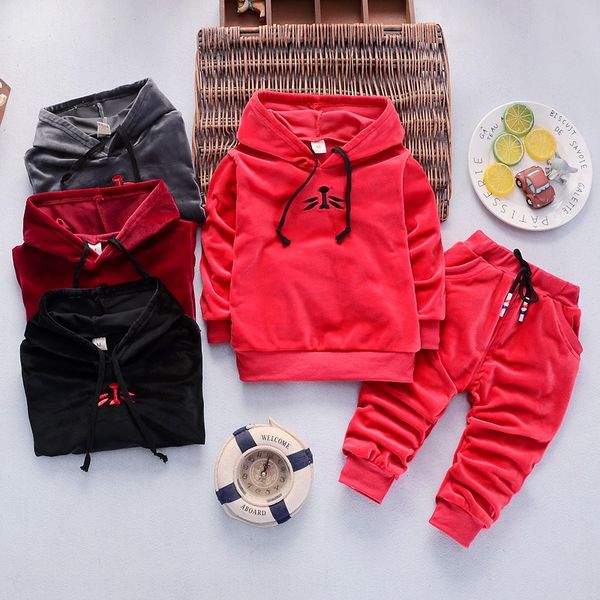 

infant 2019 baby girl new 0-1-2-3-4 years children's old boy children's wear set long sleeve two