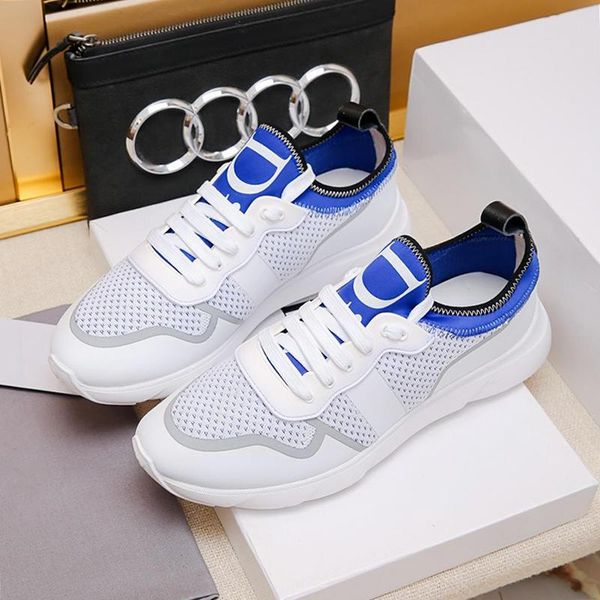 

mens shoes lace -up low fashion luxury casual comfortable outdoor walking fashion men shoes b21 neo sneaker technical knit drop ship, Black