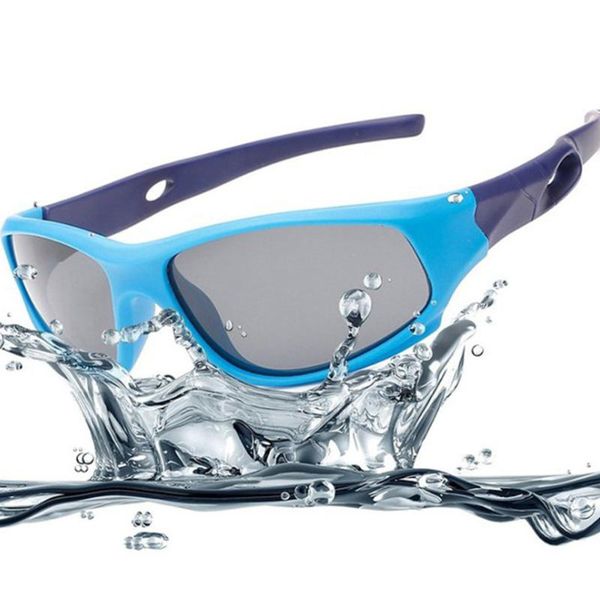 

driving kids stylish goggle sun glasses uv400 polarised unisex, White;black