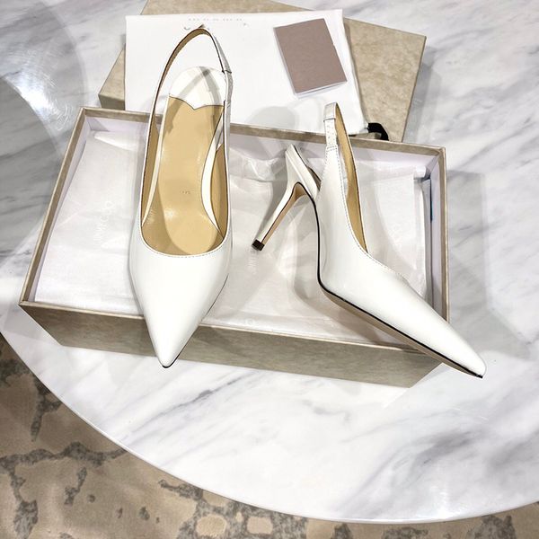 

2020 fashion ankle strap women casual sandals summer high heel shoes buckle ladies office work sandalias shoes, Black