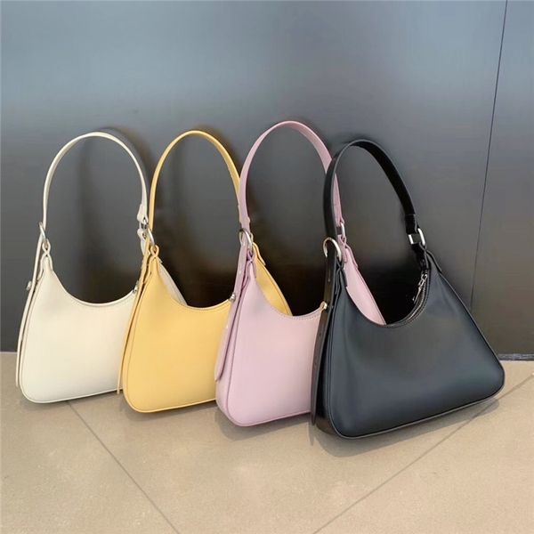 

armpit women's shoulder bag 2020 new style one-shoulder leggings bag women's french minority design commuting, White