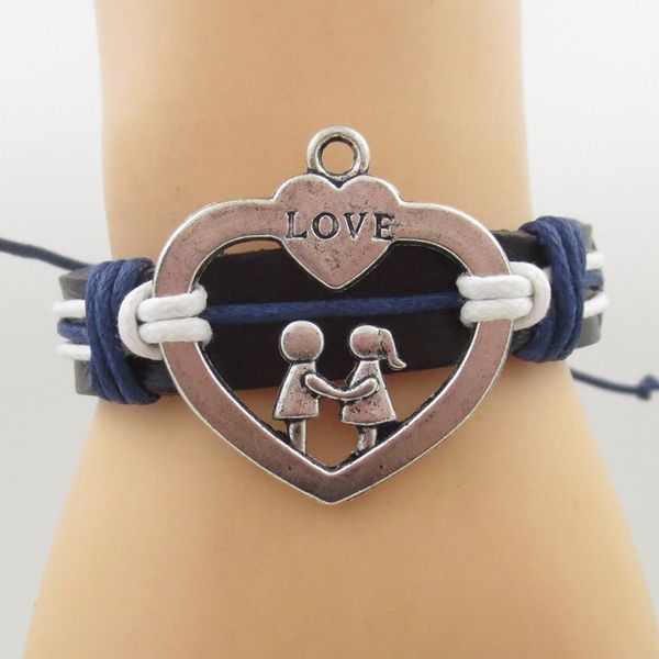 

fashion infinity lover horse bracelet heart charm bracelets bracelet for friends gift jewelry lover pendent, Golden;silver